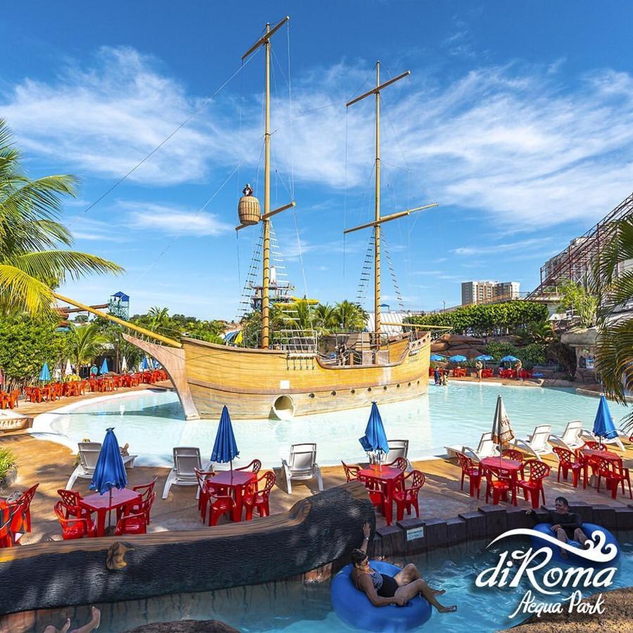 Diroma Resort Internacional Incluso 1 Acesso Ao Acqua Park Vulcao Caldas Novas Dış mekan fotoğraf